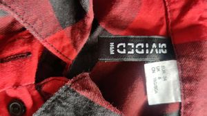 Women Yarn Dyed Red &amp; Black Check Shirt