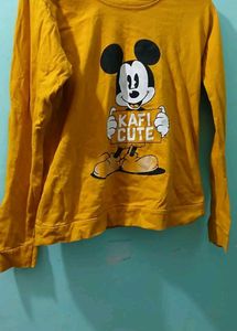Mickey Mouse &#39;Kafi Cute&#39; Sweatshirt