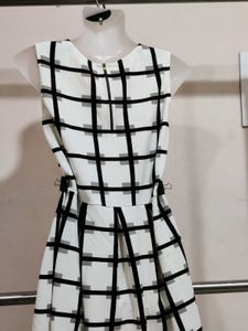 Chic Checkered Dress