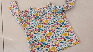 12-18 Months Kids Branded Tshirt / Frock Combo