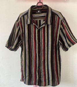 Crochet Arrow Shirt Party Wear And Old Money