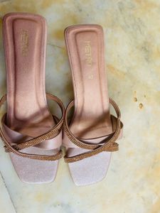 Metro Heels with Rhinestones