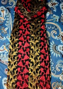 FRONT SLIT CUT KURTA (Blur Pattern)