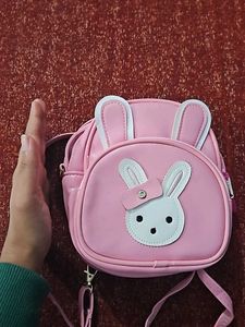 Pink Bunny Mini Backpack