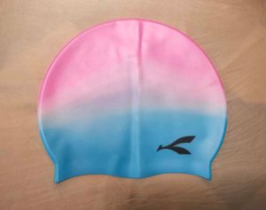 Swim Cap Pink & Blue
