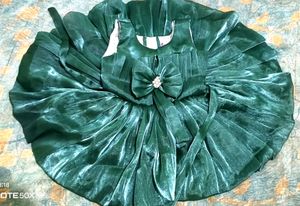 Green Party Dress