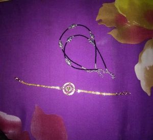 Combo Of Anklets And Bracelet