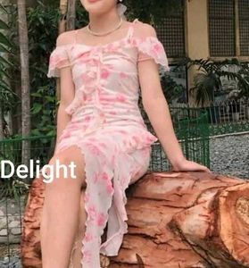Savanna Floral Ruffle Dress
