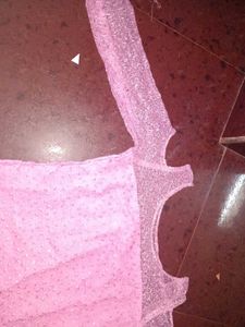 Pink Textured Top