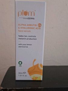 Plum Sealed Alpha Arbutin Serum Coins Accepted