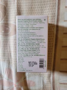 Organic Face Serum