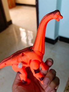 Orange Dinosaur Toy