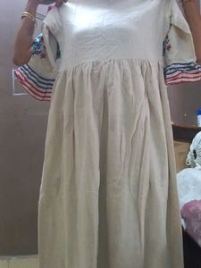 Embroidered Floral Dress