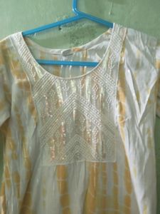 Yellow Kurti