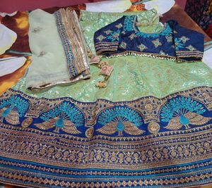 Bollywood Stylish Heavy wedding elegant LehengaSet