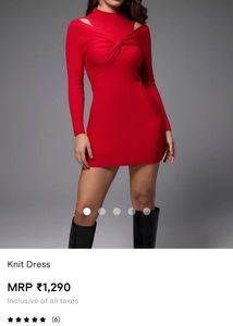 Savana Red Dress 👗
