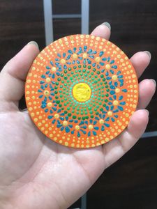4 Mandala Coaster Set
