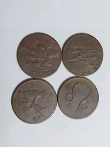 Half Anna - Set Of 4 Rarest Coins -EAST INDI