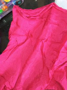 Pink Sequin Detail Dupatta