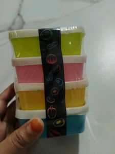 Colorful Food Storage Containers