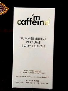 I'm mCaffeine Summer Breeze Lotion