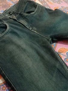 Stylish Dark Wash Denim Jeans