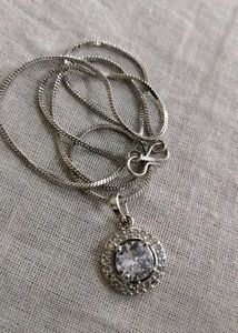 White stone neck piece