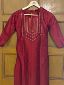 Stunning Red Kurta