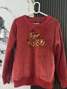pretty Sweatshirt With Sequins 🎀🌟