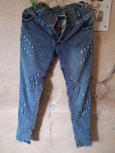 Stylish Blue Denim Jeans