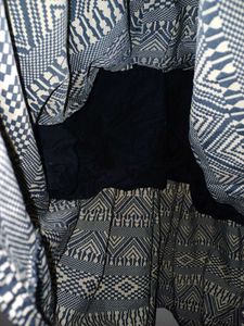 Black Printed Dress