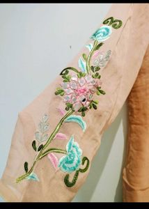 Embroidered Kurti With Pant