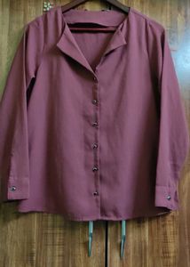 😍❤️Beautiful Mauve Formal Shirt 😍❤️
