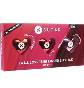 SUGAR Liquid Lipstick Set