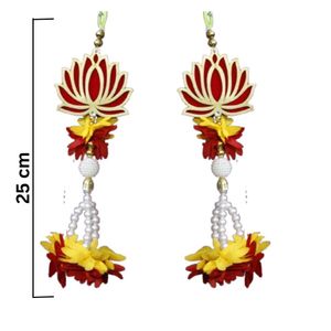 Lotus Shaped Latkan for Door or Puja