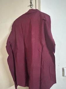 Maroon Full Sleeve Shirt