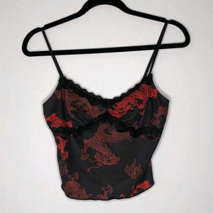 Dragon Print Cami Top