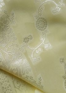 Cream Silk Saree