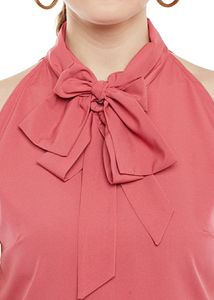 Popnetic Women Pink Solid Top