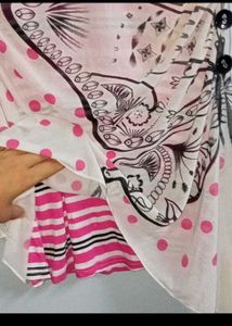 Polka Dot Butterfly Print Top Dress Women Donate