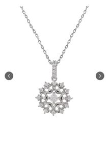 Voylla Sterling Silver Necklace Set