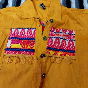 Boho Embroidered Jacket