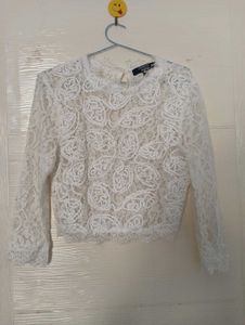 Old Money Premium Lace Blouson For Women