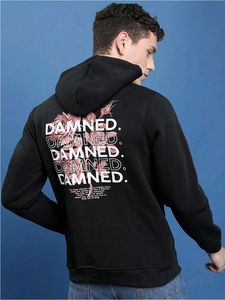 Ketch "Damned" Graphic Hoodie - Black