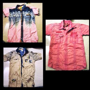 Boys Shirts Combo Of 3