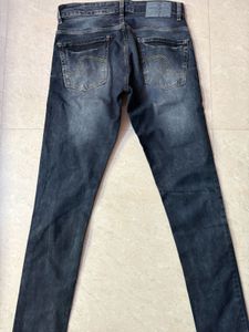 Dark Blue Denim Jeans