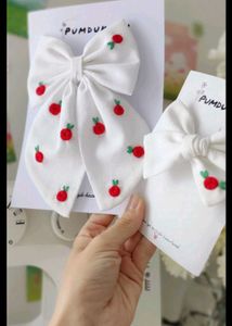 Cute hair bow set 2 piece