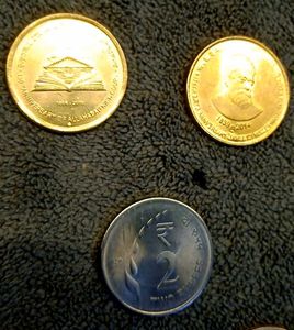Set Of 8 Rare Indian Coins