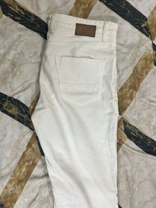 White Distressed Denim Jeans