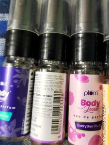 Plum Set of 4 perfumes